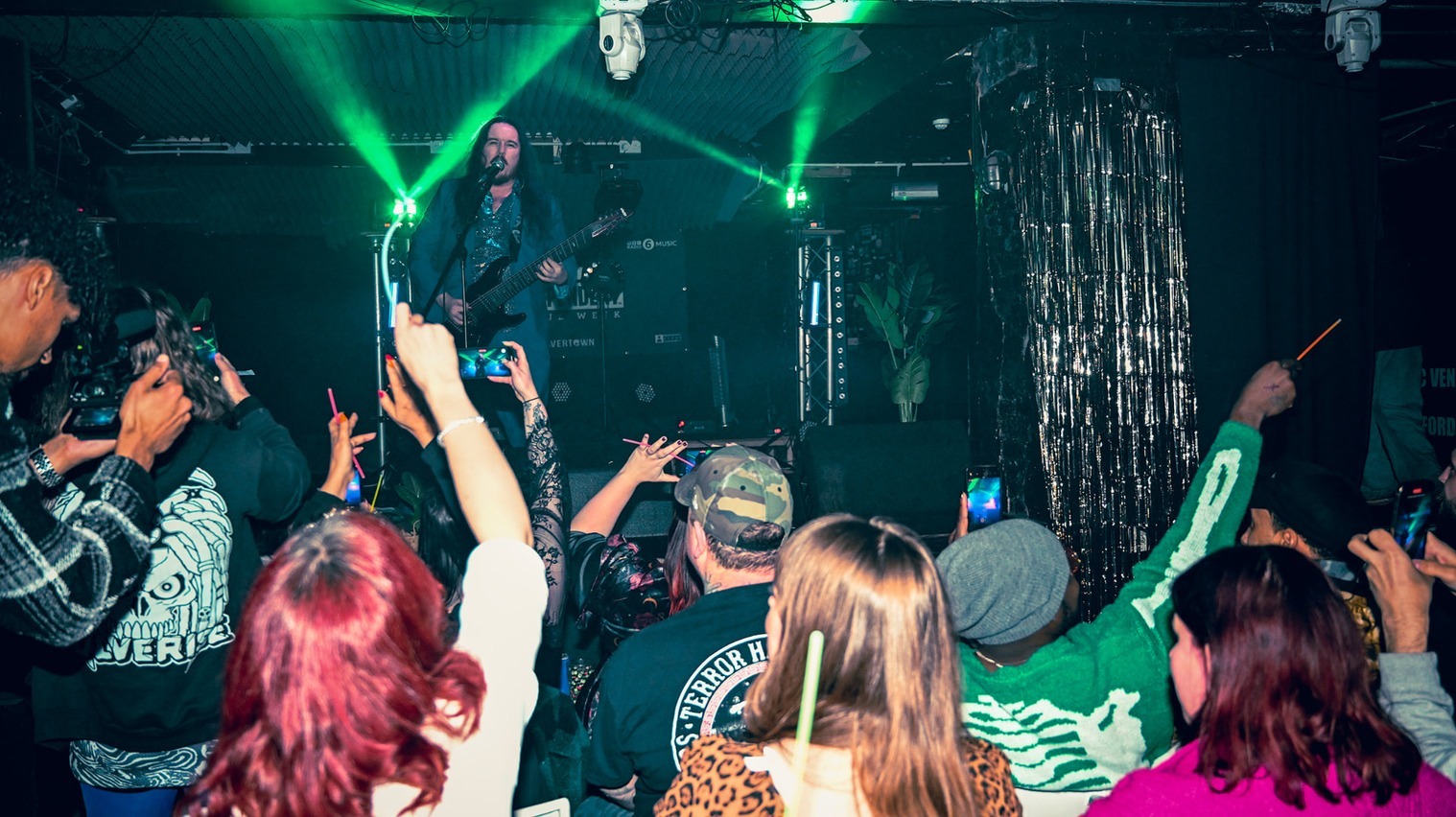 Fans at the BMS Awards during a live performance in Bradford