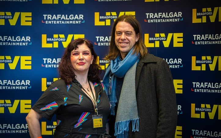 Darren Ellis and Charlotte Furness at Bradford Live