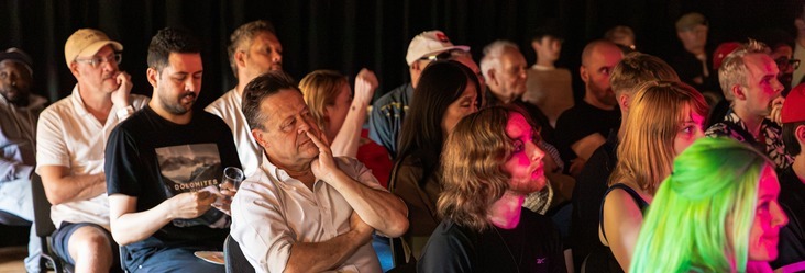 Audience at Let's Make a Scene